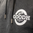 Load image into Gallery viewer, Goodh Brew Hoodie in Heather Grey