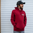 Load image into Gallery viewer, Skinner's Brewery Hoodie in Red