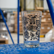 Load image into Gallery viewer, Skinner's ½ Pint Doodle Glass