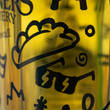 Load image into Gallery viewer, Skinner's ½ Pint Doodle Glass