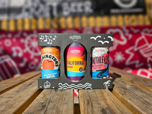Skinner's 3 Can Gift Pack: Lushingtons, Falifornia & Porthleven