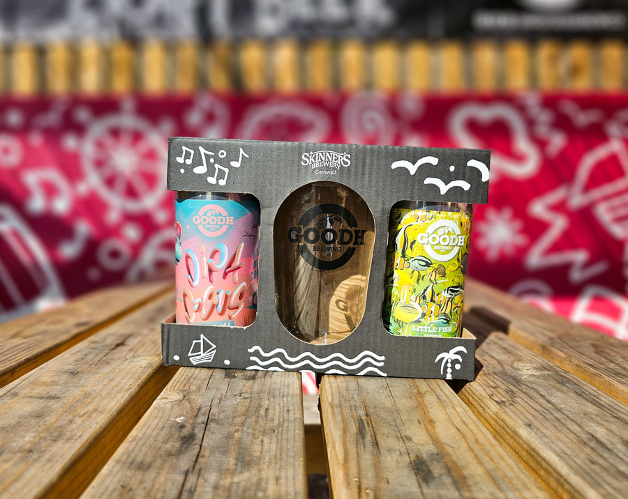 Goodh Can Gift Set: Dipa Docus, Glass & Little Fish