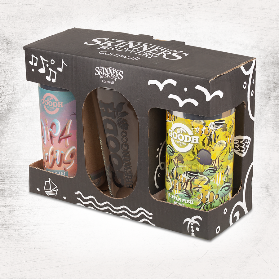 Goodh Can Gift Set: Dipa Docus, Glass & Little Fish