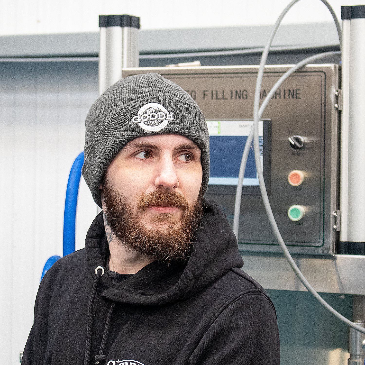 Goodh Beanie in Grey – GoodhBrewingCo