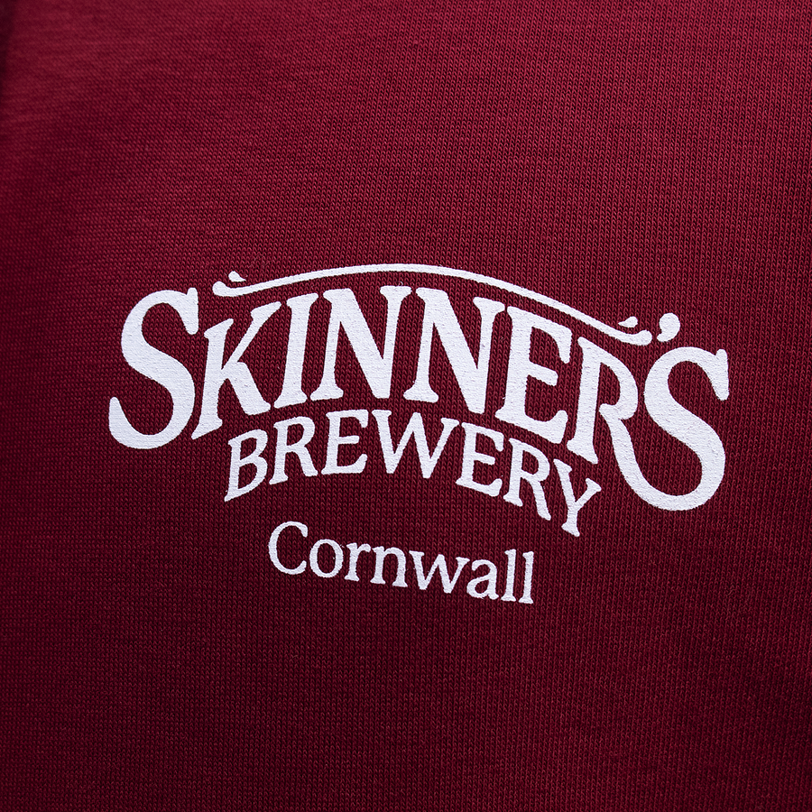 Skinner's Brewery Hoodie in Red