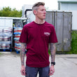 Load image into Gallery viewer, Betty Stogs Burgundy T-Shirt
