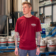 Load image into Gallery viewer, Betty Stogs Burgundy T-Shirt
