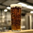 Load image into Gallery viewer, Pilsner Doodle Pint Glass
