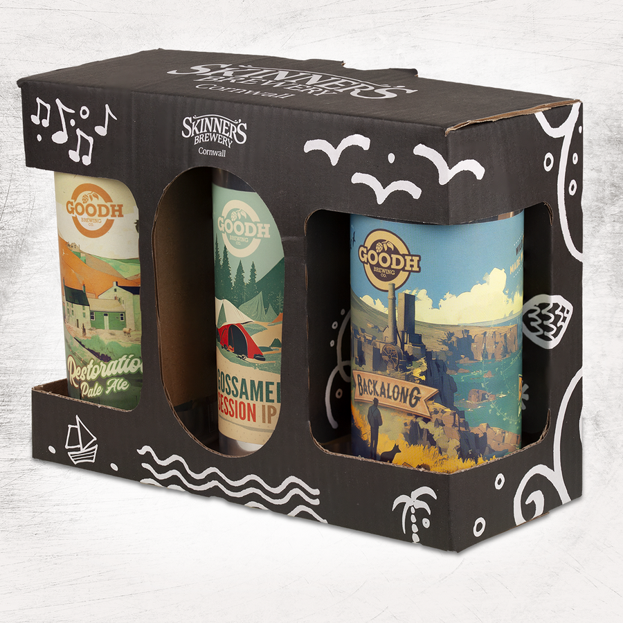 Goodh 3 Can Gift Pack: Restoration, Gossamer & Backalong